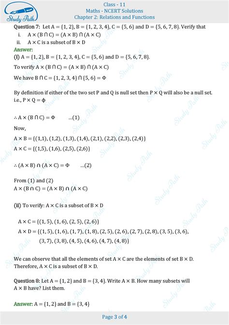 Image result for Chapter 2 Maths Exercise 2.3 Introduction Class 11