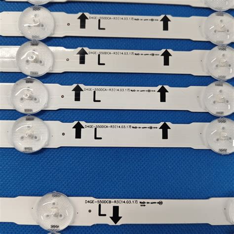 Samsung 55 Inch LED TV Backlight – 3V, 7+5 LEDs, 6 Pair Set