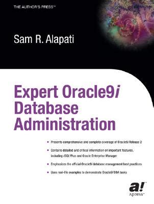 Expert Oracle9i Database Administration book by Sam Alapati | 1 ...