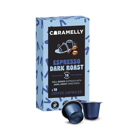 Caramelly Espresso Dark Roast Nespresso® Compatible Coffee Capsules