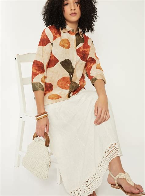Buy Women Printed Shirt Online at just Rs. 599.0 - 1000016431330 | Max ...