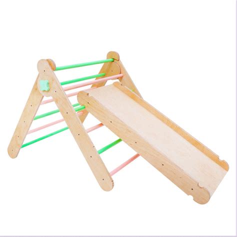Best Pikler Triangle Wooden Toy For Toddler - Littleok – Littleok ...