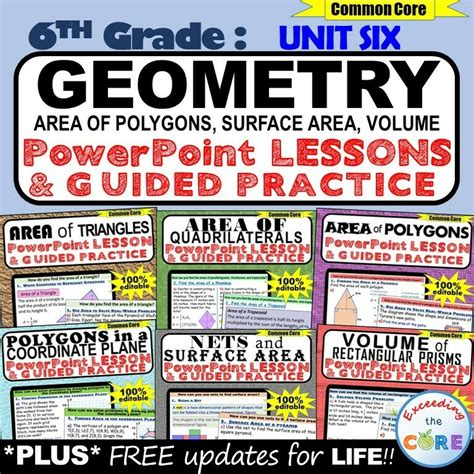 Image result for Basic Geometry Formulas6th Grade