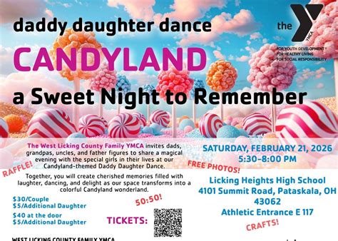 Candyland daddy daughter Dance – West Licking County Family YMCA ...