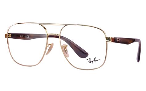 Ray-Ban RB 6476I 2500 56 Gold Eyewear Frame – Jodykoes
