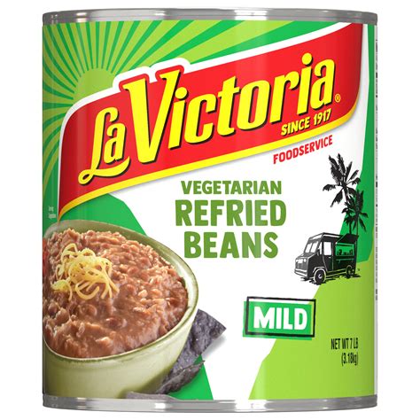 LA VICTORIA® Vegetarian Refried Beans, Item #07816 | MegaMex Foods ...