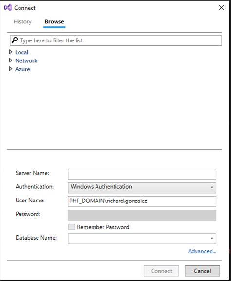 Image result for How to Connect Visual Studio to SQL Server