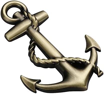 3D Metal Anchor Sticker | CAR Bike Exterior Decal : Amazon.in: Car ...