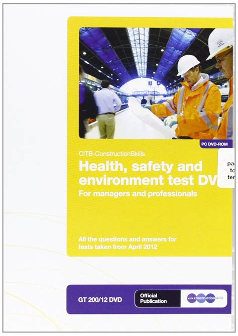 Health, Safety and Environment Test for Managers and Professionals ...