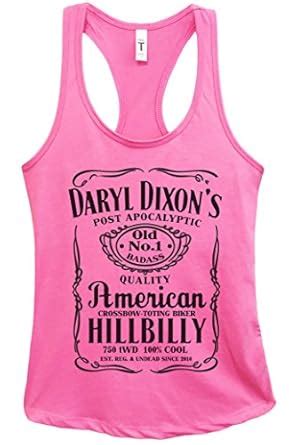 Womens Basic Tank Top “Daryl Dixon Hillbilly” Walking Dead Shirt Gift ...