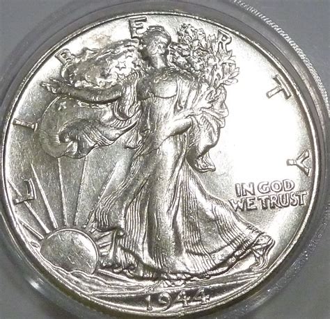1944-P Walking Liberty Half Dollar in Uncirculated Grade ( 101-34 - For ...