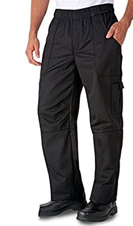 Buy Superb Uniforms & Workwear Men's Regular Fit Poly Cotton Chef Pant ...