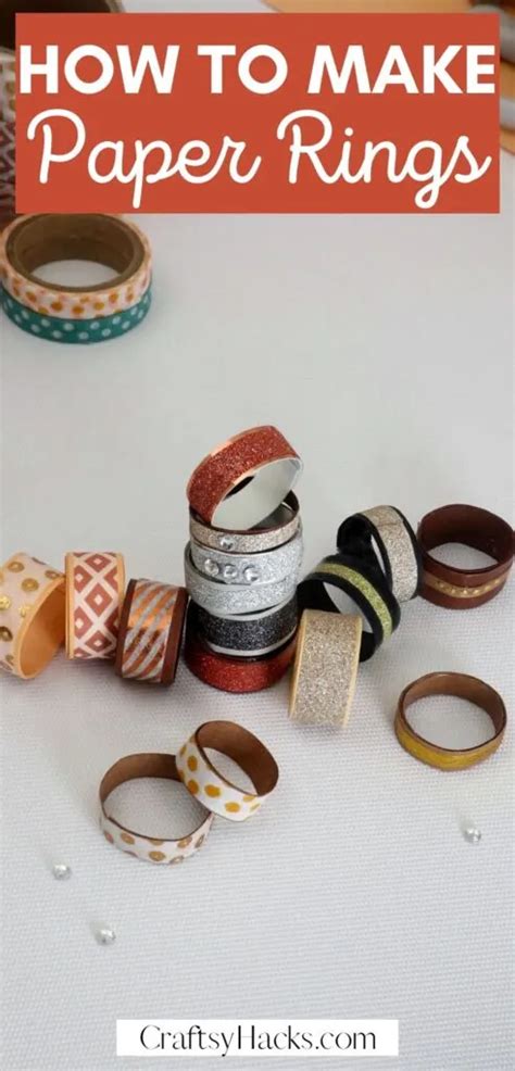 Image result for Creative Paper Ring Projects
