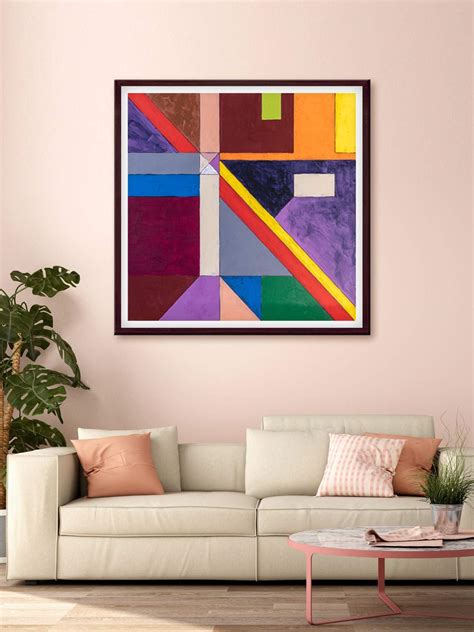 999STORE abstract printed canvas painting (Canvas_parents_BRue ...