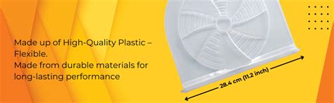 SATYWALI Spin Inner lid Compatible with LG for 6Kg to 7.5Kg Semi ...