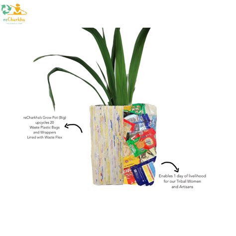 Grow Pot (Big) – reCharkha - The EcoSocial Tribe