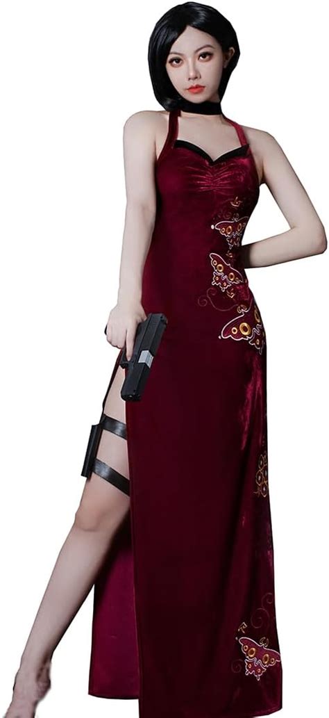 MZXDY RE4 Remake Ada Wong Cosplay Costume Red Ada Wong India | Ubuy