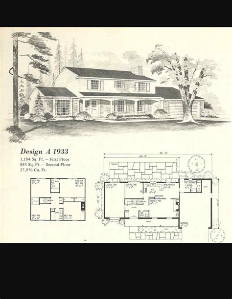 Antique Floor Plans
