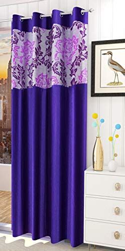 Buy FRESH FROM LOOM Premium Patch Door Curtain and Parda Screen - Blue ...