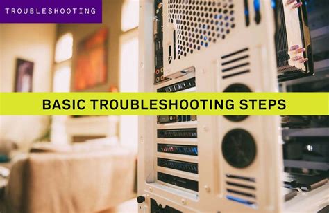 Desktop Computer Troubleshooting Steps 的图像结果