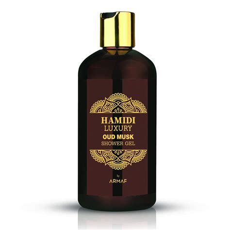 Buy Hamidi Luxury Oud Musk Shower Gel 500ML | Alcohol-Free | Ultra ...