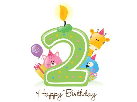 Happy 2nd Birthday Images