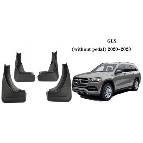 Gls W167 2019-2023 Without Pedal Low Rear Car Tire Mudflaps Mud Flap ...