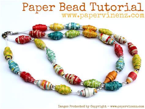 Image result for Paper Beads Tutorial