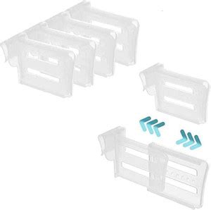 Flipkart.com | Worldwide e-Mart Refrigerator Drawer Shelf Divider Clip ...