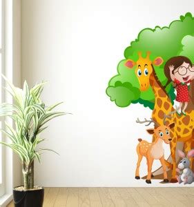doodad 105 cm Enchanting Cartoon Art Self Adhesive Sticker Price in ...