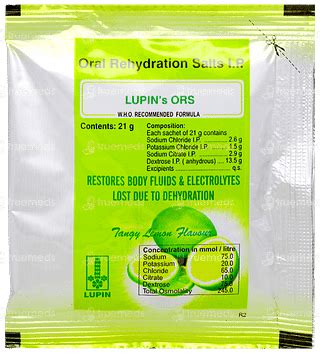 Lupin O.r.s. Lemon Powder | Buy Lupin O.r.s. Online at Truemeds