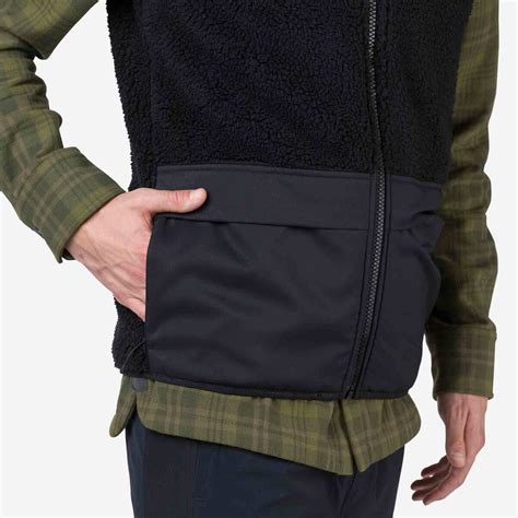 Men’s Fleece Vest | Black | Rossignol
