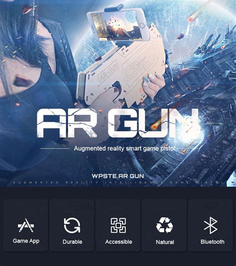 VAKU ® Bluetooth AR Gaming Controller Augmented Reality 3D GUN ...