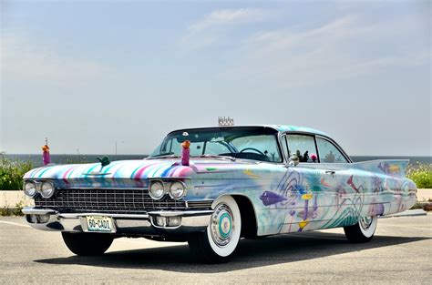 This Cheerful 1960 Cadillac Coupe DeVille Art Car Commands Attention ...