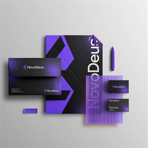 Azeez | Logo & Brand Identity Designer©️ on Instagram: "NovoDeus ™️ Few of my Favorite slide ...