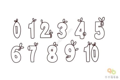 数字1到10的各种写法_1一10数字潦草写法图片 - 随意优惠券