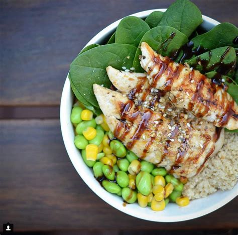 Chicken salad poke bowl - Daley Nutrition - Community Team