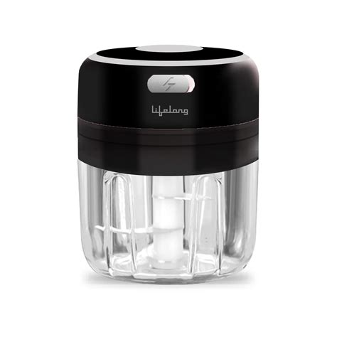 Buy Lifelong USB Rechargeable Wireless Electric Chopper with Stainless ...