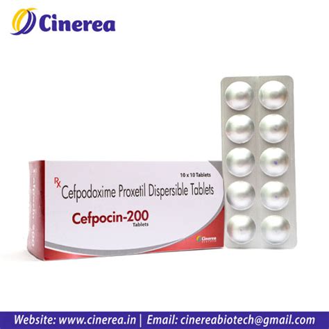 CEFPOCIN-200 Tablets Cinerea Biotech Pvt. Ltd.