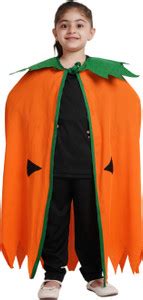 KAKU FANCY DRESSES Pumpkin (Robe + Basket) Dress Cape Cloak for ...