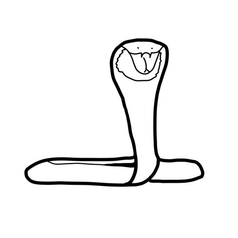 snake animal reptile exotic forest carnivore doodle 23869763 PNG