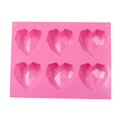 Wonderchef Ambrosia 3D Heart Shaped Mould - Pink, Standard : Amazon.in ...