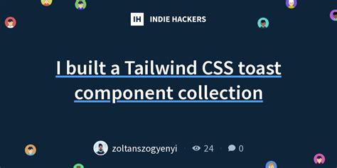 Toast Using React and Tailwind CSS 的图像结果