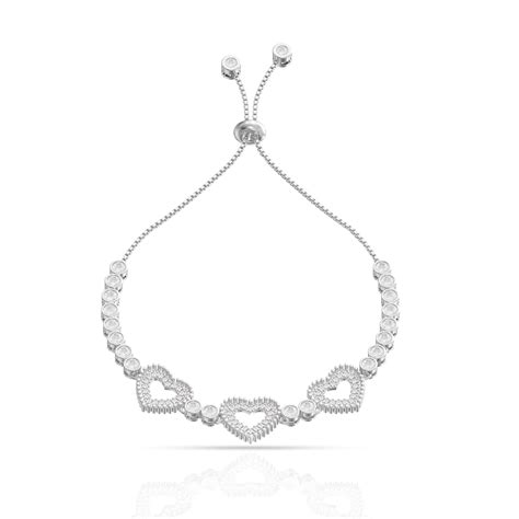 Sterling Silver Heart bracelet – Anayra Jewellery
