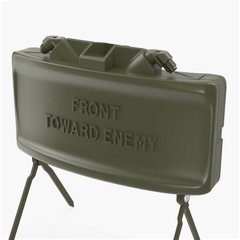 M18A1 Claymore Anti Personnel Mine 3D Model $29 - .3ds .blend .c4d .fbx ...
