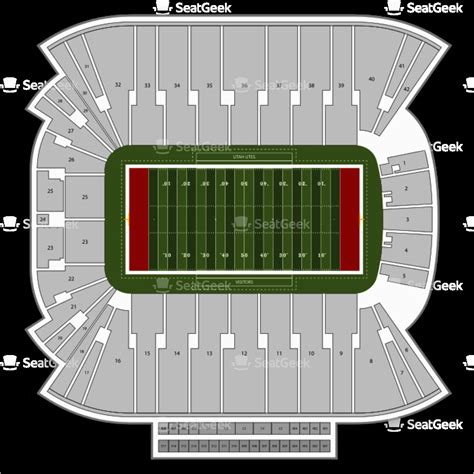 Utah Utes Stadium Seating Chart at Thomas Reiser blog