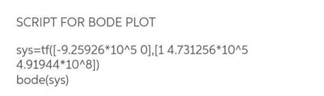 Bode Plot Matlab PDF 的图像结果