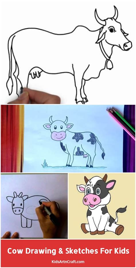 Cow Drawing Tutorial 的图像结果