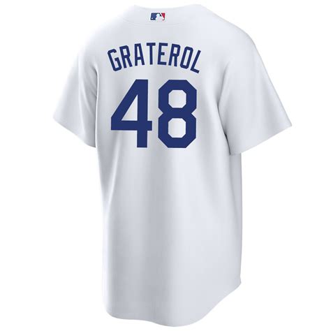 Brusdar Graterol Los Angeles Dodgers Home World Series Jersey by NIKE