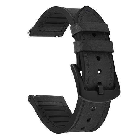 Fullmosa 22mm Leather Silicone Straps Compatible with Samsung Galaxy ...